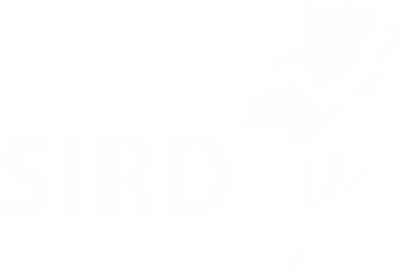 SIRD · 1º Simulado Integrado de Resposta a Desastres dos Corpos de Bombeiros Militares do Sudeste